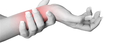 手首の痛みの画像